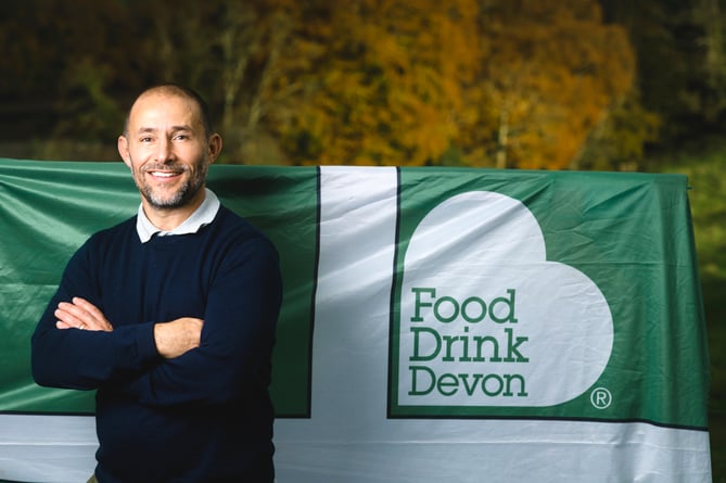 Chair of Food Drink Devon, Greg Parsons.
