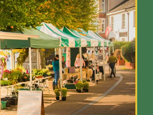Cullompton market is back at the Bullring
