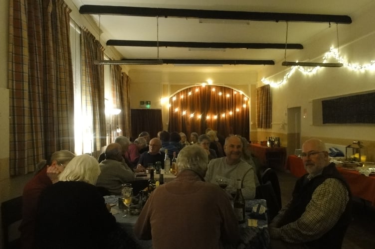 Some of those who attended the Cheer Up Party.