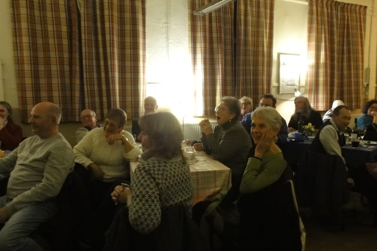 Some of those who attended the Cheer Up Party.