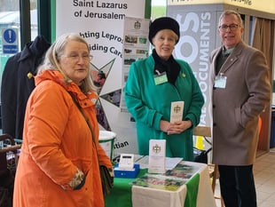 Crediton Morrisons and shoppers thanked by the Commandery of Avalon
