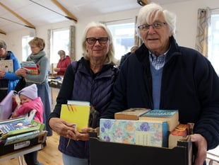 Books galore at Cheriton Bishop Book Fair