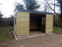 Yeoford's long-awaited bus shelter now in use
