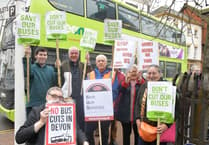 Somerset Bus Partnership takes anti-cuts protests to Wiveliscombe and Dulverton
