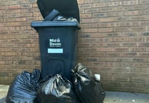 Mid Devon District Council will not collect side waste from Monday
