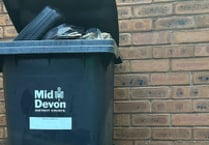 Mid Devon District Council will not collect side waste from Monday
