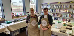 Children had fun making the perfect pizza
