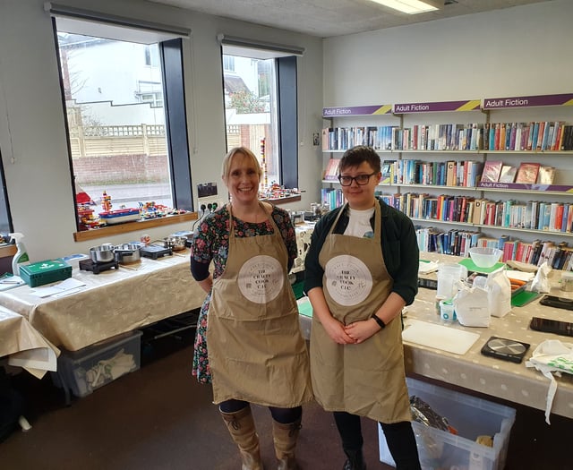 Children had fun making the perfect pizza

