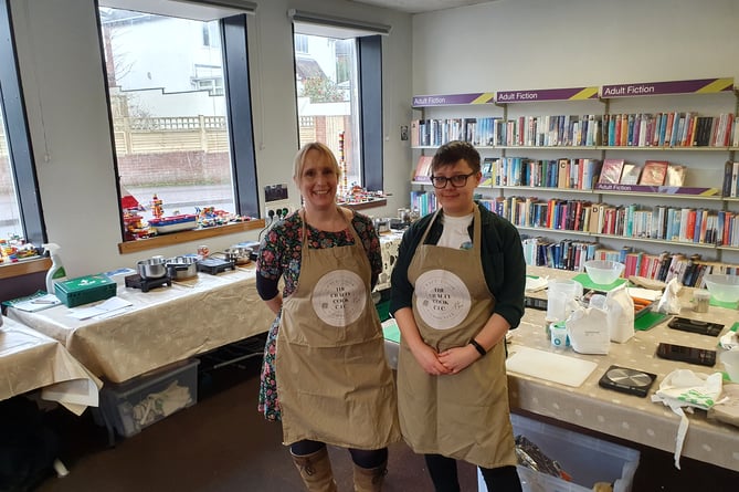 Clare and Florrie from The Crafty Cook CIC.