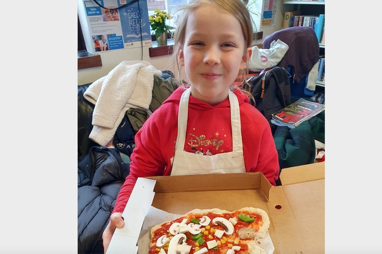 A perfect pizza.