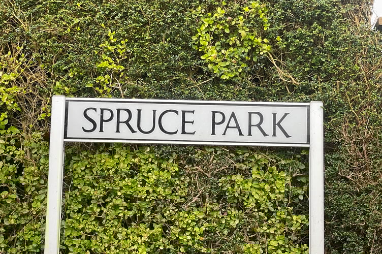 The drugs raid was executed at an address in Spruce Park, Crediton, this morning.  AQ 6193