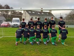 A new sponsor for Sandford AFC
