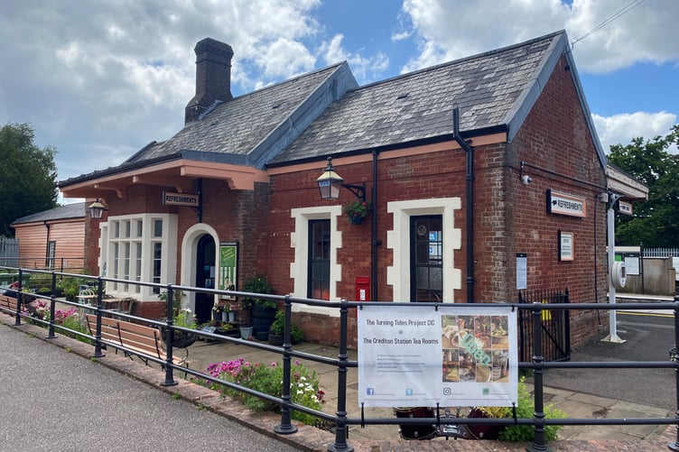 Crediton’s former station buildings host a popular community café and an inclusive music and arts home.