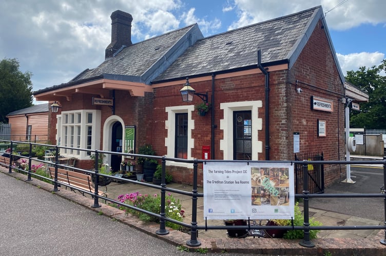Accessible toilets are now available at Crediton Station Tea Rooms.