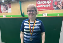 A silver for Dee at Dorset disability badminton tournament
