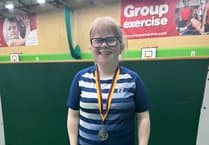 A silver for Dee at Dorset disability badminton tournament
