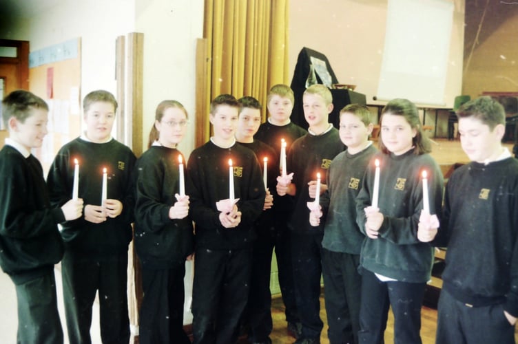 QECC Lower School held a special assembly for the first National Holocaust Day in January 2001. DSC00575