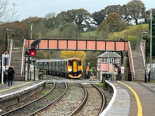 Storm Darragh cancels all trains through Crediton