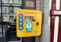 Can you help locate missing Crediton defibrillator?
