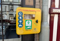 Can you help locate missing Crediton defibrillator?
