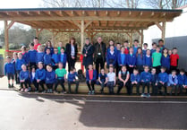 Outdoor Classroom officially opened at Landscore Primary School
