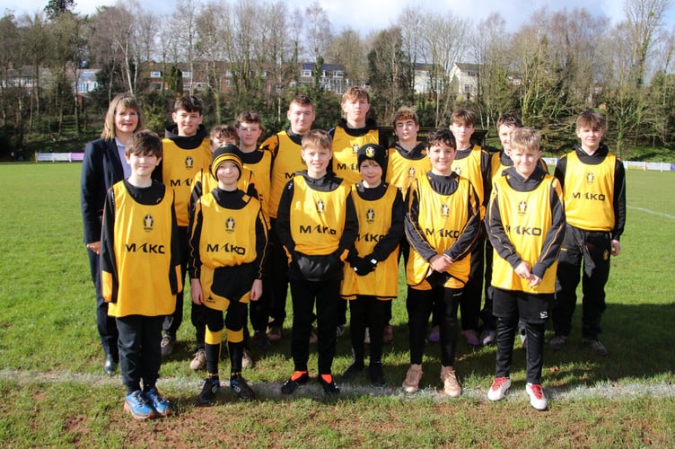 During the Crediton RFC v Sidmouth game.

