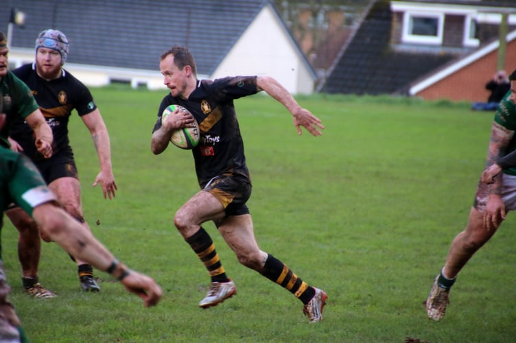 During the Crediton RFC v Sidmouth game.