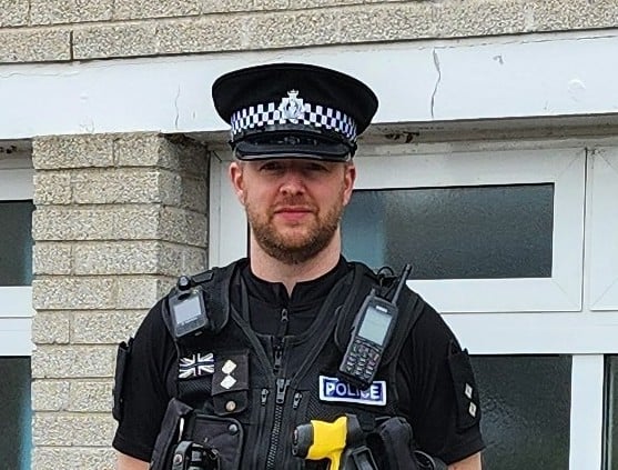 Mark Arthurs, the new Police Inspector for Mid Devon.