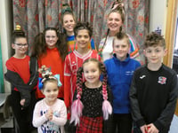 Landscore pupils dressed up for World Book Day and Red Nose Day
