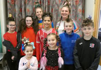 Landscore pupils dressed up for World Book Day and Red Nose Day
