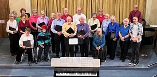 Crediton Good Afternoon Choir Charity Concert success
