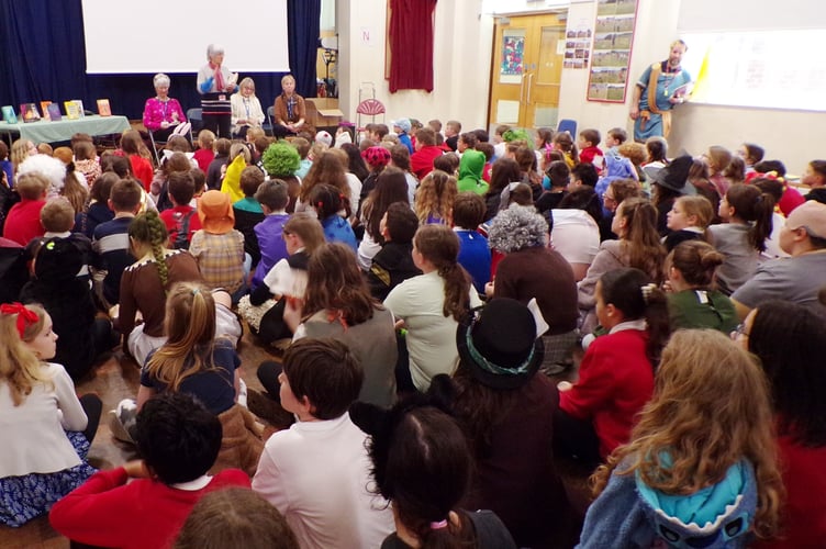 KODAK Digital Still Camera The Bookery during a visit to Hayward’s School in Crediton for World Book Day.