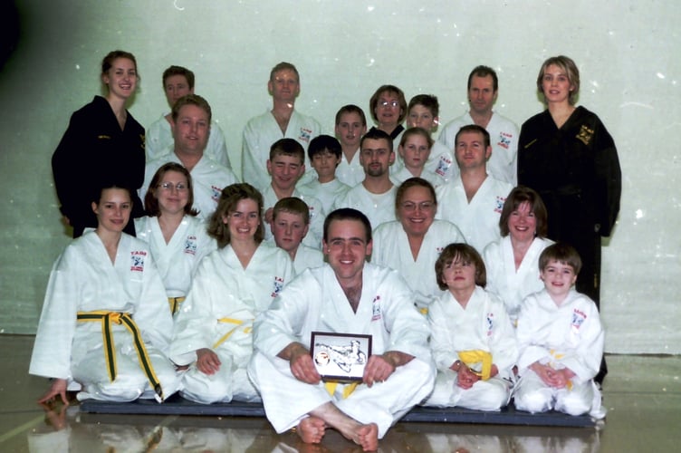 In February 2001, Becky Brooks' Tae Kwon Do group achieved success.  DSC00060