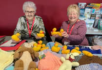 Lovable Easter ducks raising funds for Devon Air Ambulance
