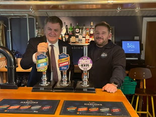 Local MP champions small business during visit to Devon brewery