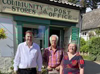 £148,000 of Government funds for Kennerleigh Community Shop