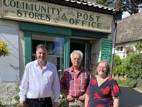 £148,000 of Government funds for Kennerleigh Community Shop