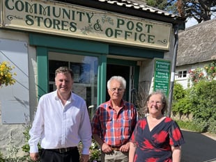 £148,000 of Government funds for Kennerleigh Community Shop