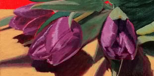 Springtime art exhibit at RHS Rosemoor
