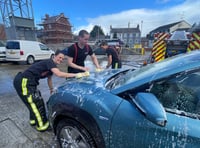 Get your car washed at Crediton Fire Station today

