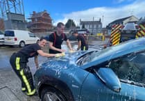 Get your car washed at Crediton Fire Station today
