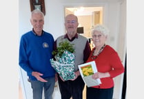 Rotary member and wife celebrate 60 happy years of marriage
