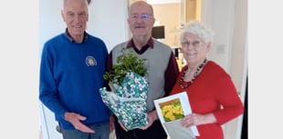 Rotary member and wife celebrate 60 happy years of marriage
