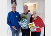 Rotary member and wife celebrate 60 happy years of marriage
