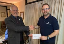 Crediton Boniface Rotary Club donates £3,500 to ShelterBox
