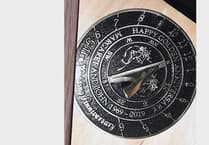 Crediton woman appeals for return of sentimental sundial
