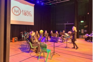 Crediton Youth Orchestra at the Music For Youth Festival. Image: CYO