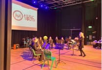 Crediton Youth Orchestra Saxophone Ensemble performs at Music For Youth Festival
