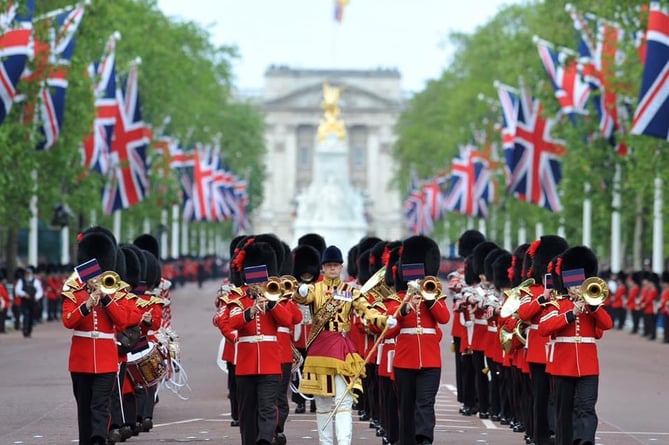 The Band of the Coldstream Guards will appear in a concert on Monday, April 22.
