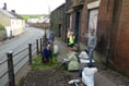 Crediton Urban Task Force completes Exeter Road path clean-up
